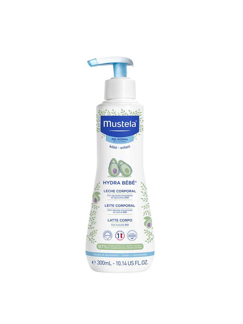 Hidratante corporal mustela bebê