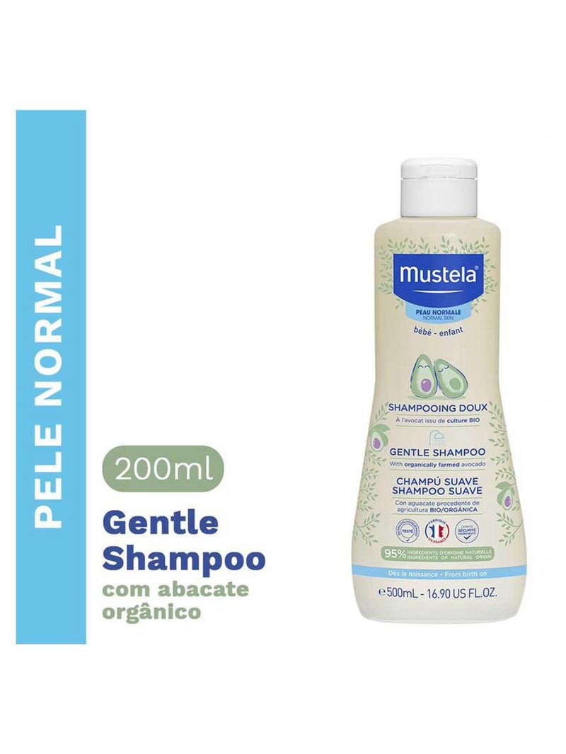 Mustela bebê gentle shampoo infantil