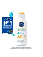 Nivea sun protetor solar kids & babies pele sensível fps 60