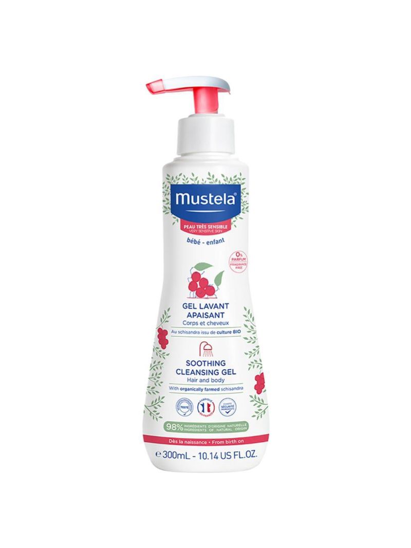 Gel lavante mustela calmante