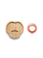 Prato com divisórias e ventosa bam n' boo +6m rosa fisher price - bb1175