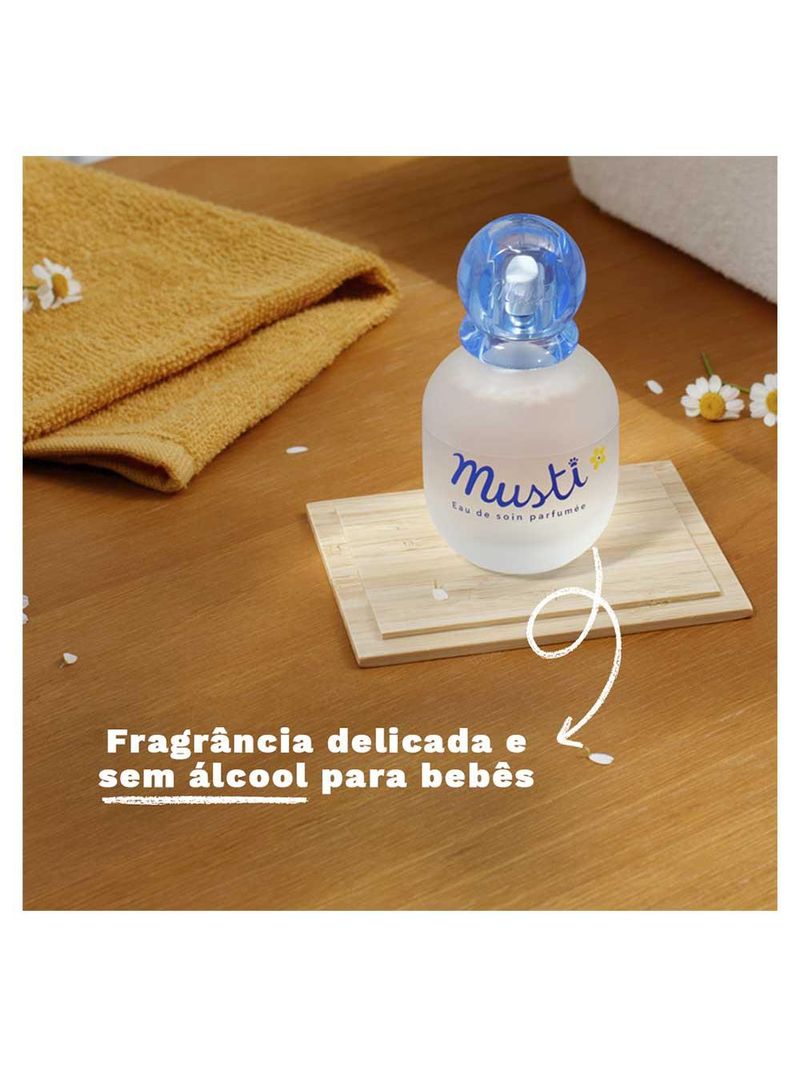 Musti perfume suave mustela - colônia infantil