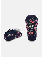 Meia sapatilha antiderrapante com led bebê menina unicórnio cherry