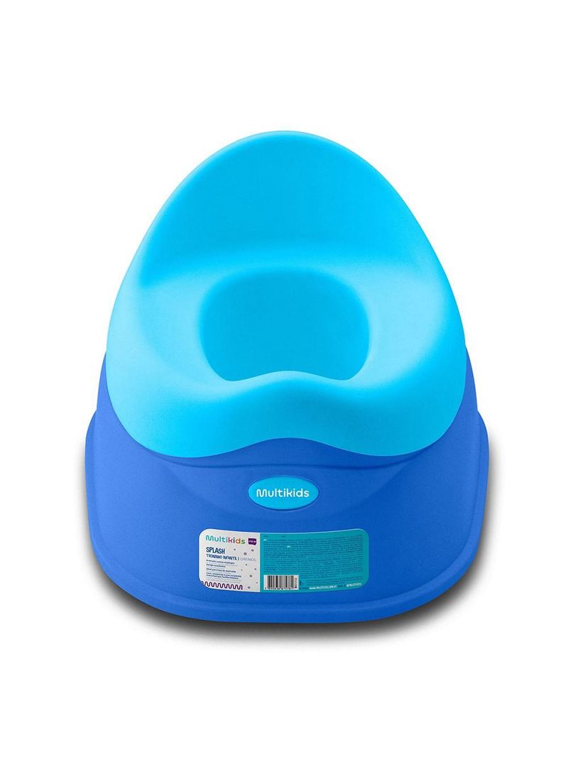 Troninho infantil splash! azul 12+m multikids baby - bb1002
