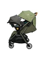 Carrinho de bebê combo parcel verde pine com bebê conforto i-snug shale joie