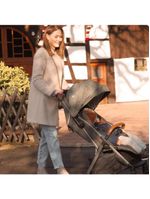 Carrinho de bebê combo parcel verde pine com bebê conforto i-snug shale joie