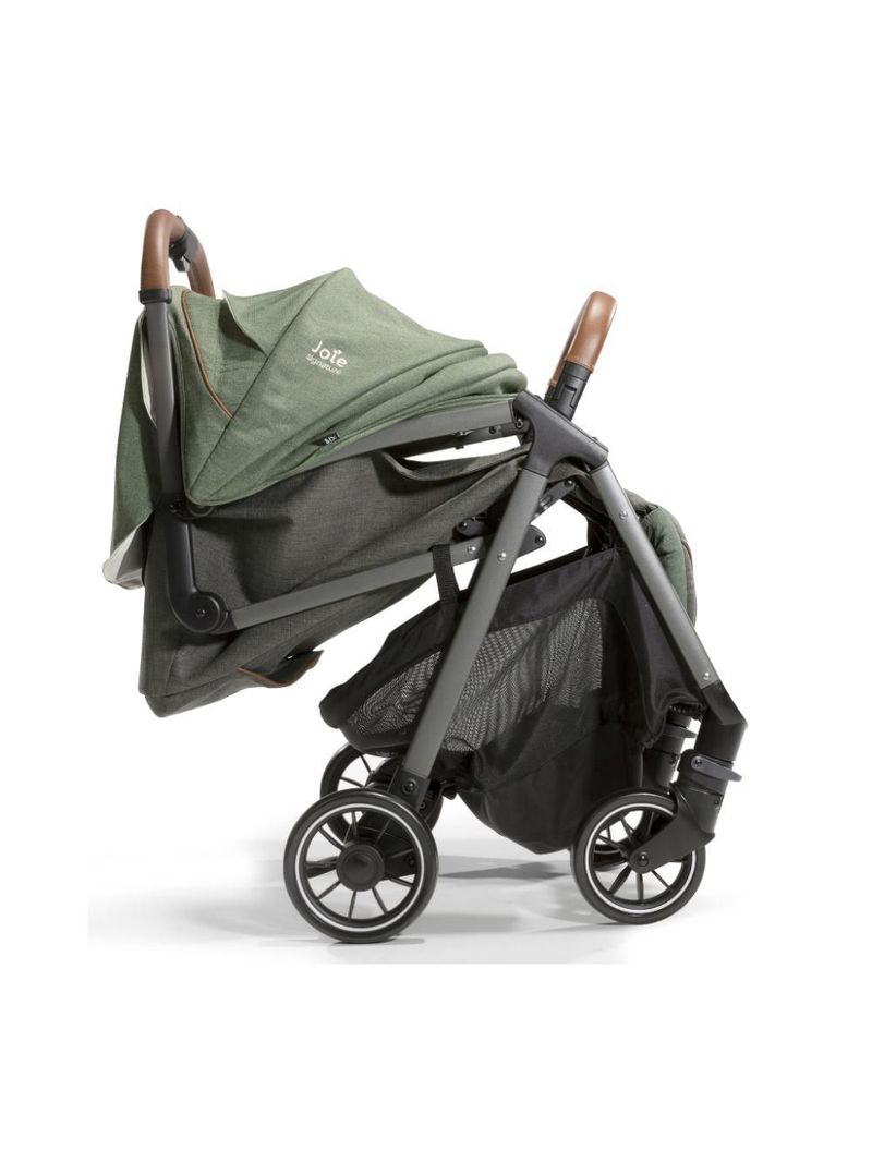 Carrinho de bebê combo parcel verde pine com bebê conforto i-snug shale joie