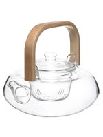 Chaleira de vidro com infusor, charmosa e moderna 800 ml