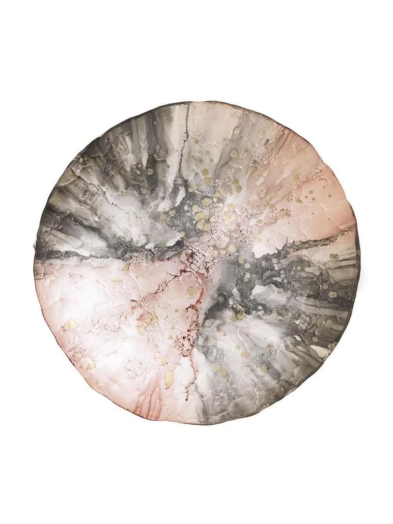 Centro de mesa poeira lunar - turco - 50 cm - charmoso