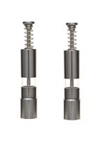 Conjunto de 2 moedores para sal e pimenta de apertar