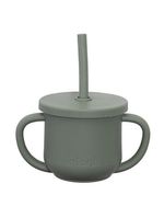 Copo de silicone 2 em 1 piccolo verde - infanti