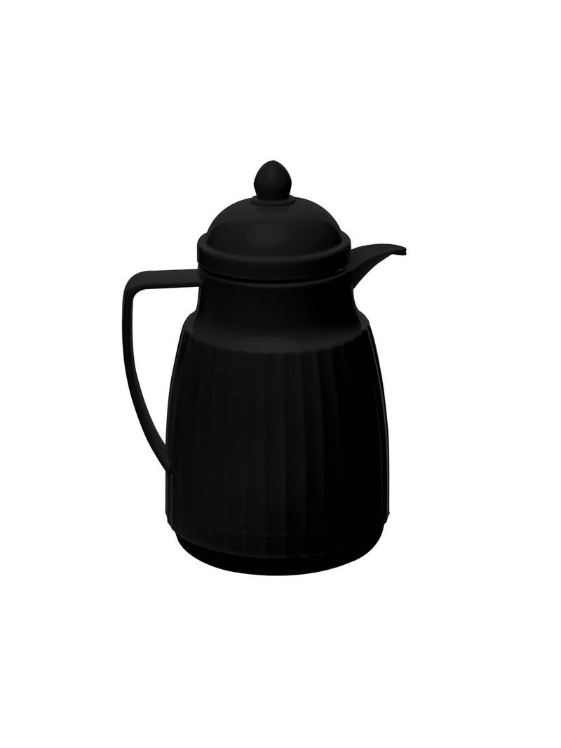 Garrafa térmica de plástico essência preta 300ml