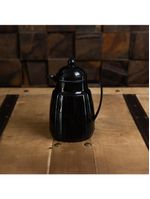 Garrafa térmica de plástico essência preta 300ml