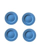 Jogo de 4 (quatro) sousplats azul ceu arabesco - 33 cm