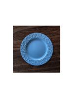 Jogo de 4 (quatro) sousplats azul ceu arabesco - 33 cm