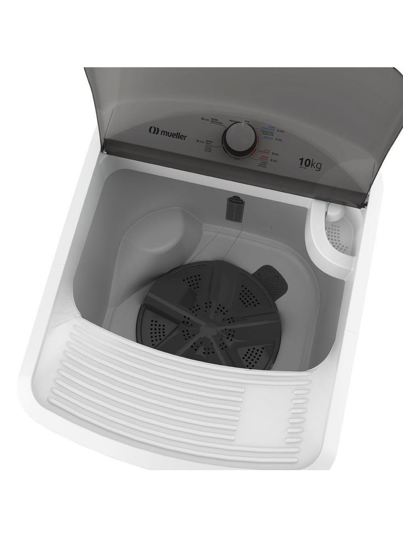 Tanquinho Mueller 10kg Com Superesfregador Branca MLT10C 110V