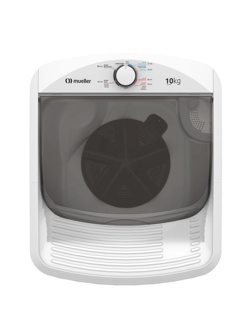 Tanquinho Mueller 10kg Com Superesfregador Branca MLT10C 110V
