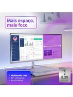 Monitor Gamer Curvo Branco HQ Premium 34” Ultrawide QHD 3440x1440, 165Hz, 1ms, AMD FreeSync, HDMI, DP - HQW34C16