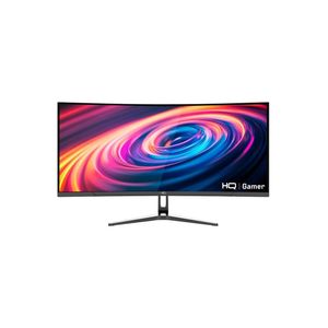 Monitor Gamer Curvo HQ Premium 34” Ultrawide QHD 3440x1440, 165Hz, 1ms, AMD FreeSync, HDMI, DP - HQ34C16