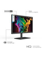 Monitor HQ LED 75Hz HD HDMI VGA VESA Widescreen