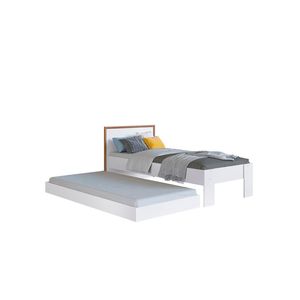 Bicama De Solteiro Auxiliar Los Angeles Branco