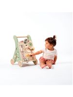 Andador multifuncional de madeira boho chic - tiny love