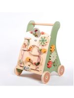 Andador multifuncional de madeira boho chic - tiny love