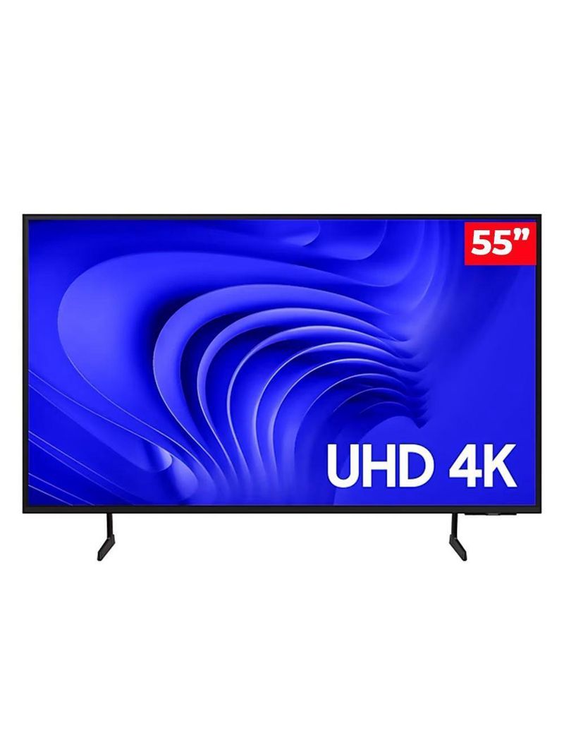 Smart TV Samsung 55" UHD 4K 55DU7700 Com Xbox Game Pass IA Energy Mode Alexa Built In Bivolt