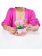 Blocos de montar max premium garden - gipsófila 133 pçs