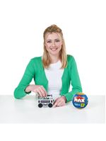 Blocos de montar max premium retrô - rádio 157 pçs