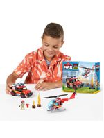 Blocos de montar max city resgate de incêndio 265 peças