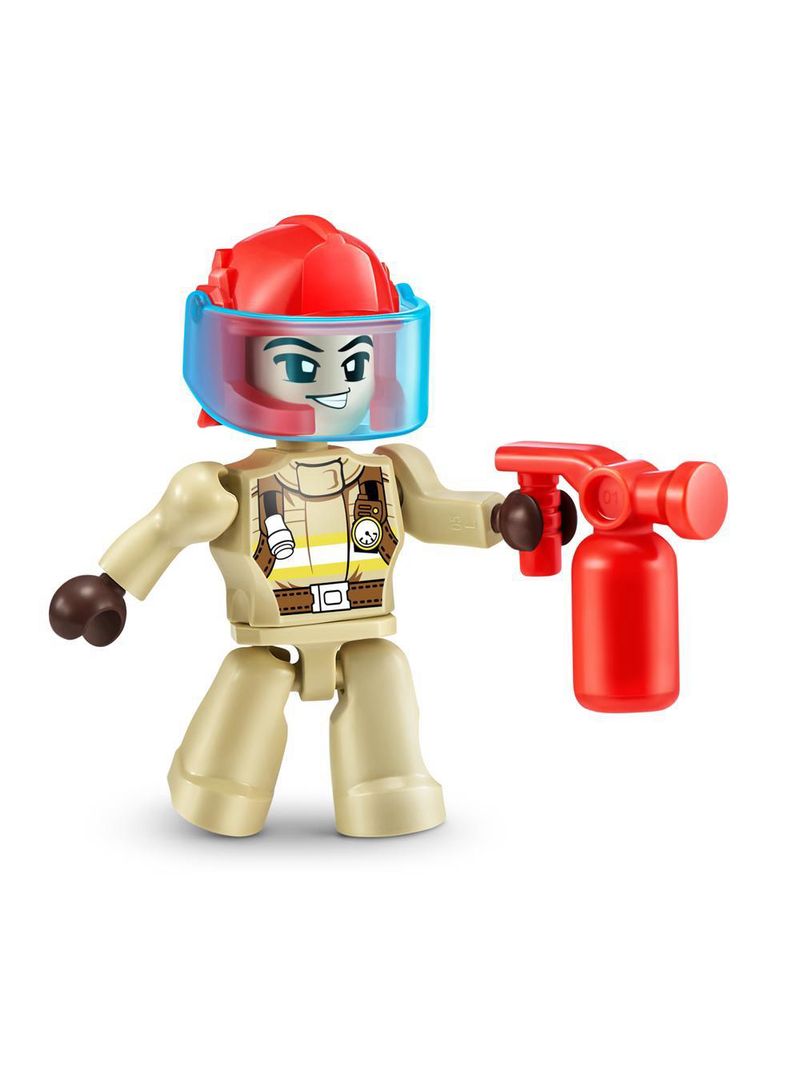 Blocos de montar max city resgate de incêndio 265 peças