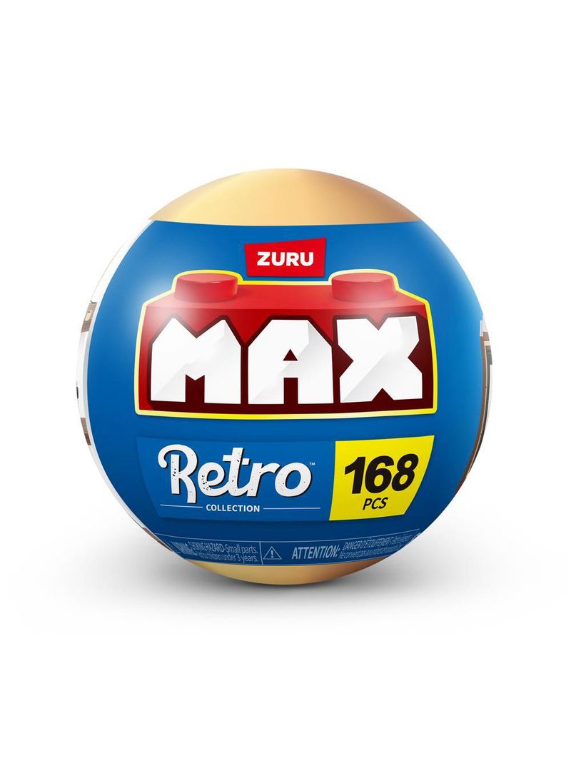 Blocos de montar max premium retrô - televisão 168 pçs