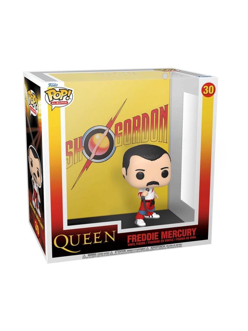 Boneco funko pop! album cover - freddie mercury - flash gordon