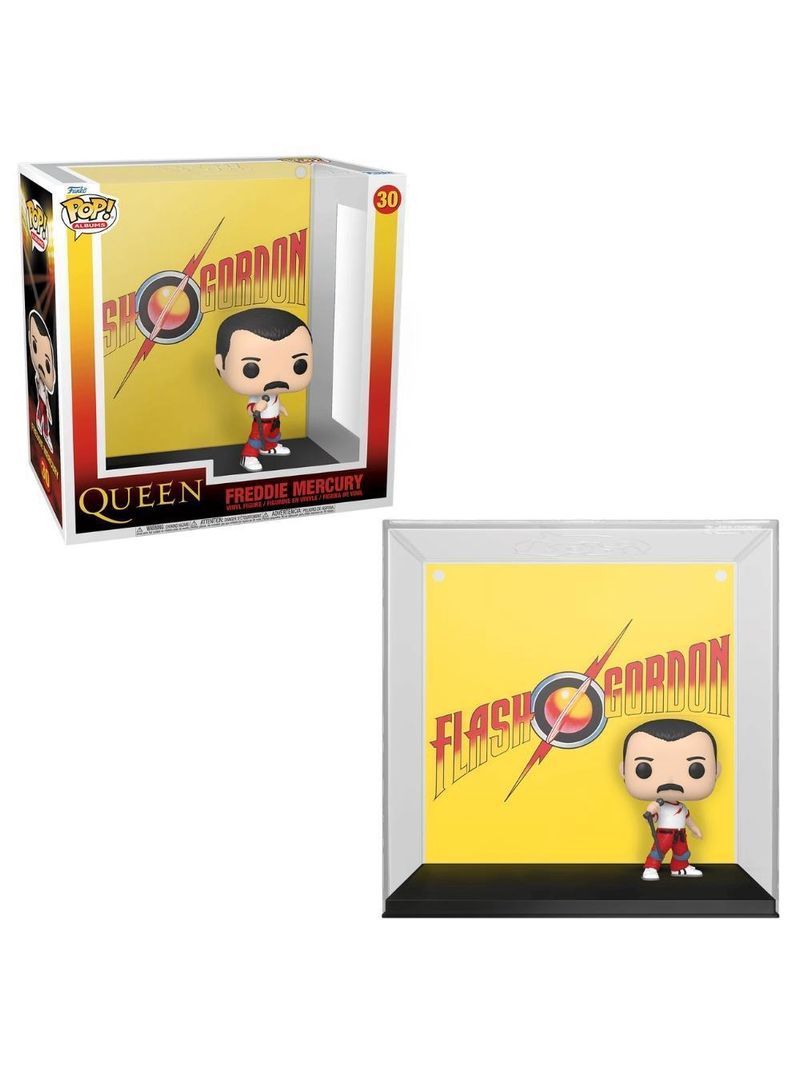 Boneco funko pop! album cover - freddie mercury - flash gordon