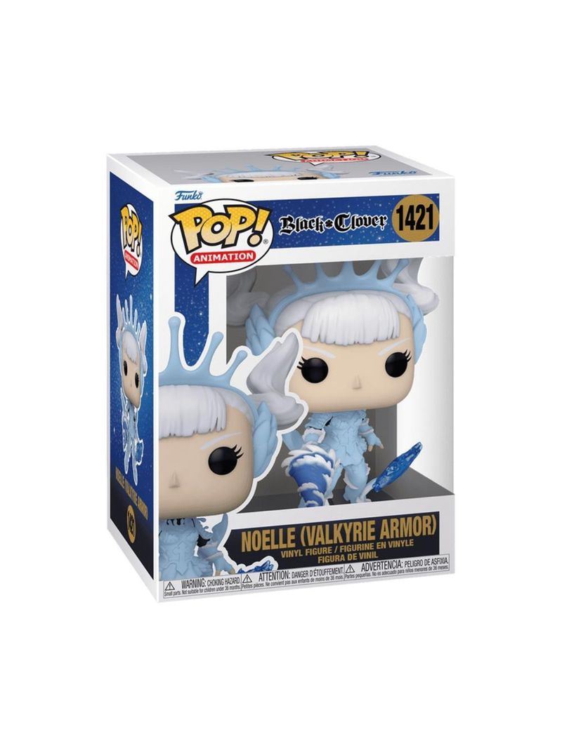 Boneco funko pop! black clover noelle com armadura valkyria