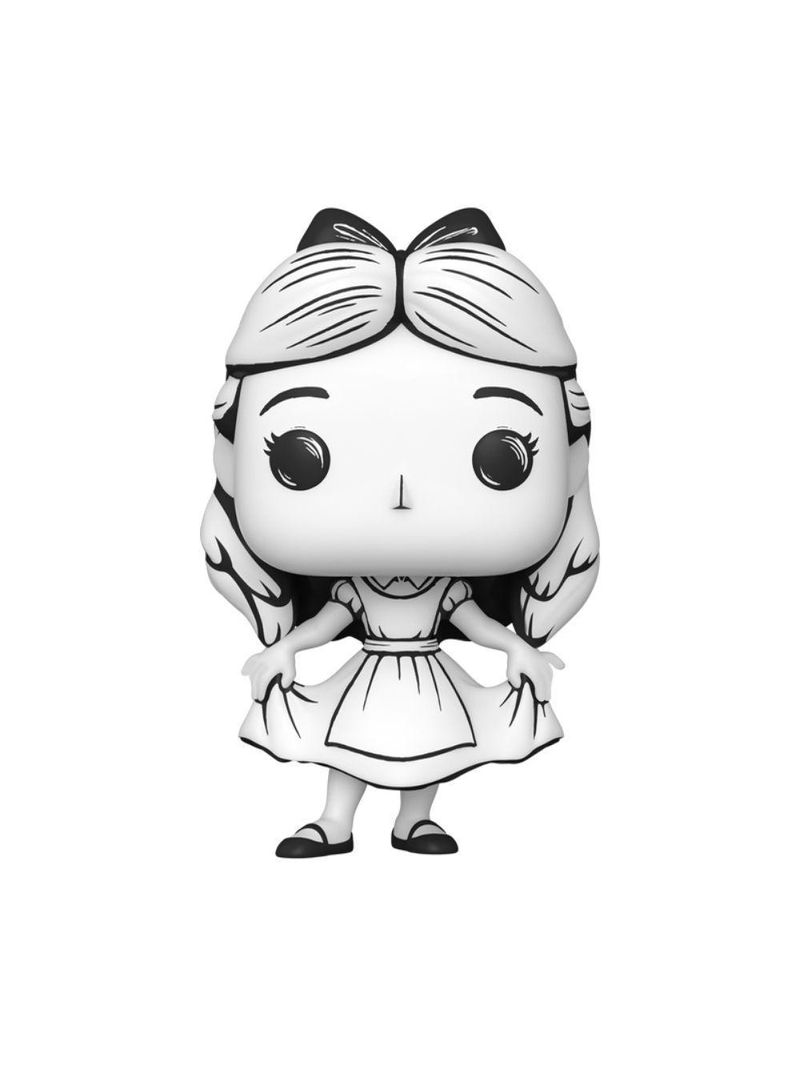 Boneco funko pop! disney esboços - alice