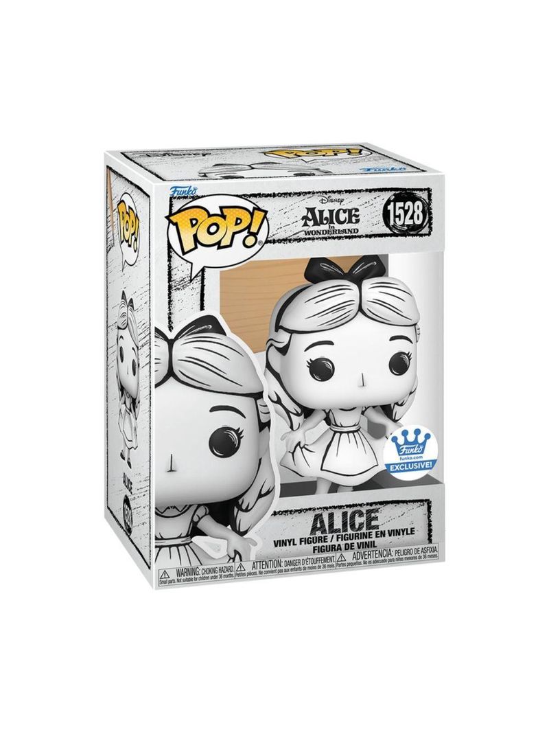 Boneco funko pop! disney esboços - alice