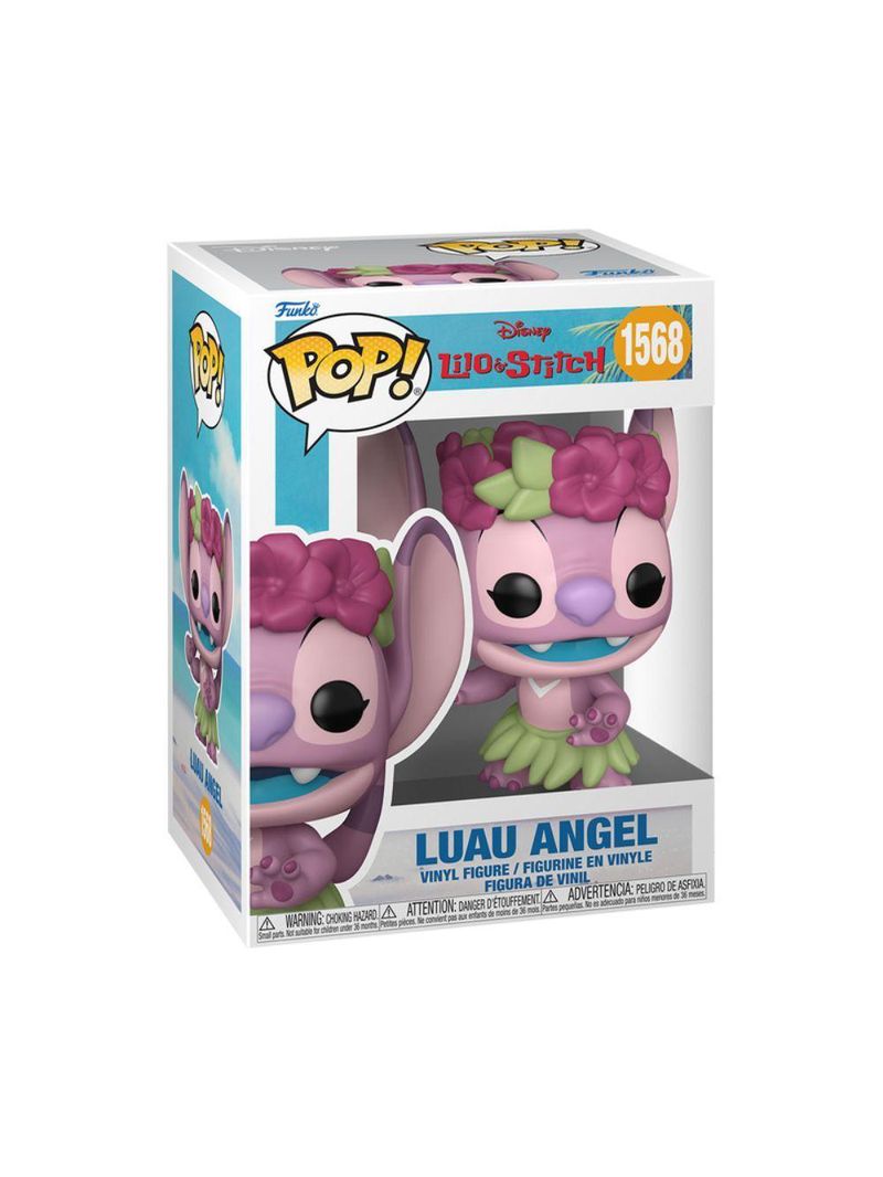 Boneco funko pop! disney lilo & stitch - luau angel