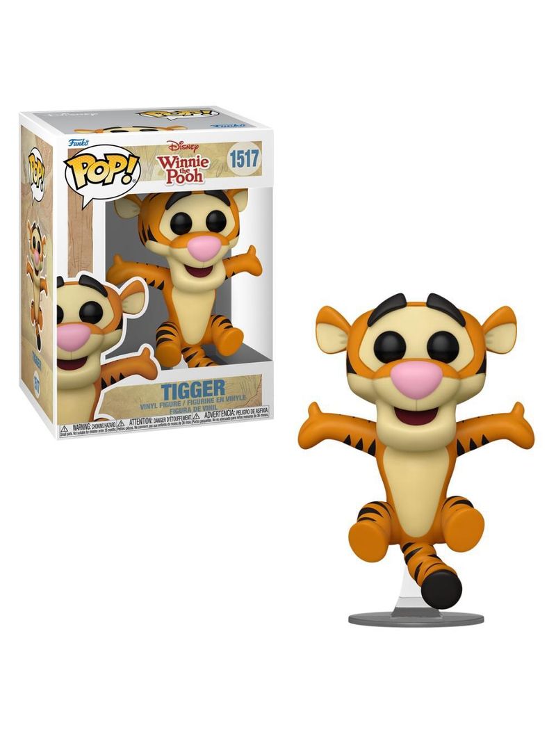 Boneco funko pop! disney o ursinho pooh - tigrão