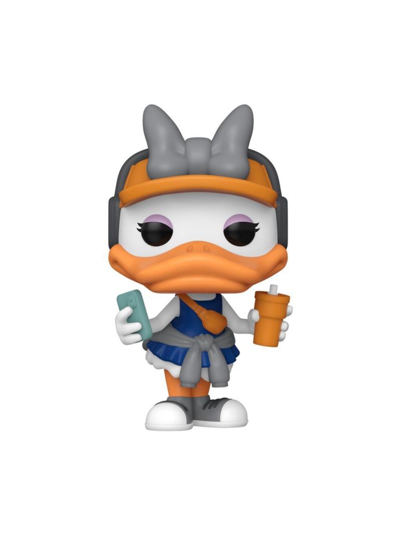 Boneco funko pop! disney vida real - margarida com roupa de corrida