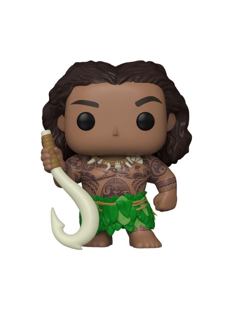 Boneco funko pop! disney moana 2 - maui com anzol