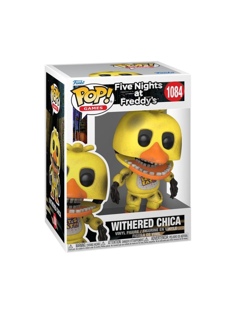 Boneco funko pop! five nights at freddy's - withered chica