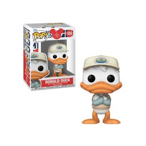 Boneco funko pop! disney vida real - pato donald de moletom