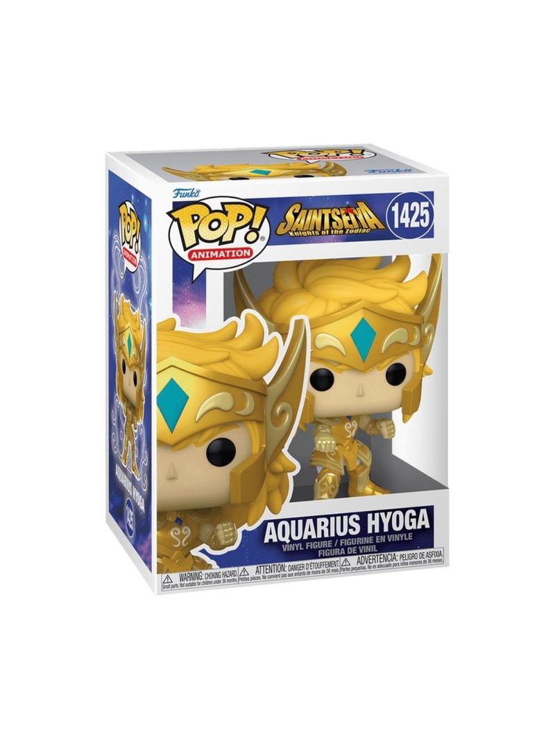 Boneco funko pop! os cavaleiros do zodíaco hyoga de aquário