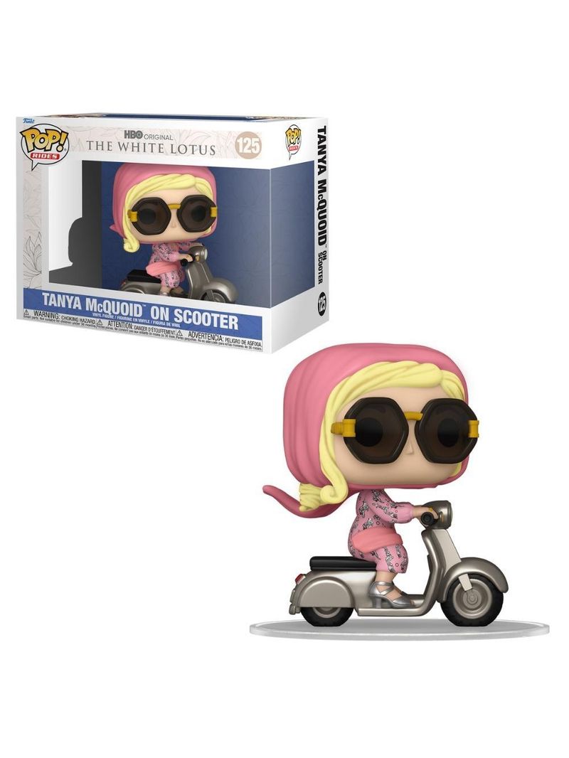 Boneco funko pop! rides the white lotus - tanya na scooter