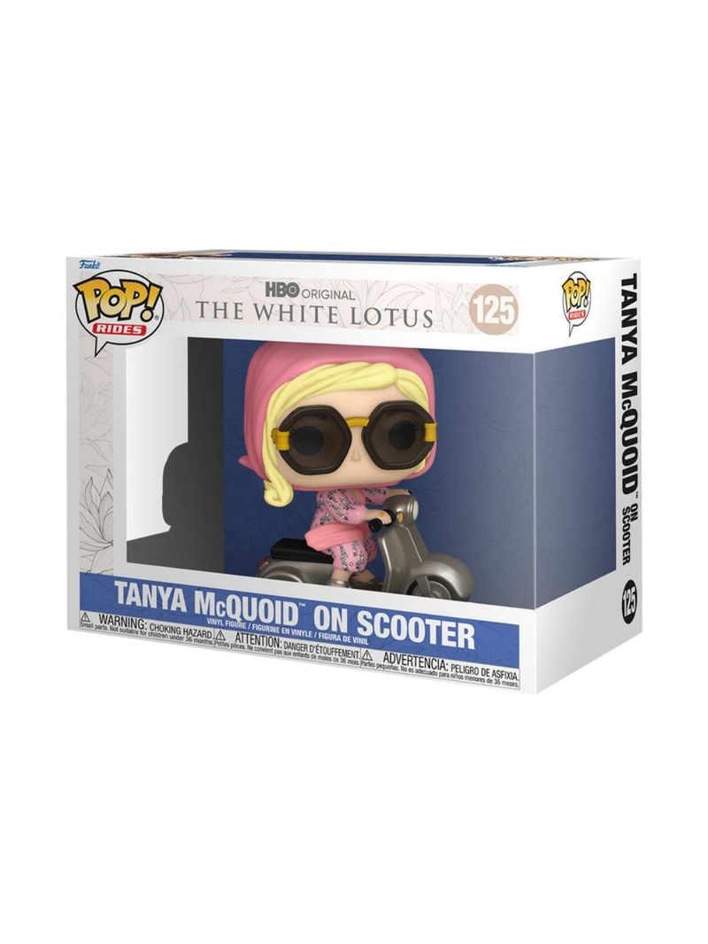 Boneco funko pop! rides the white lotus - tanya na scooter