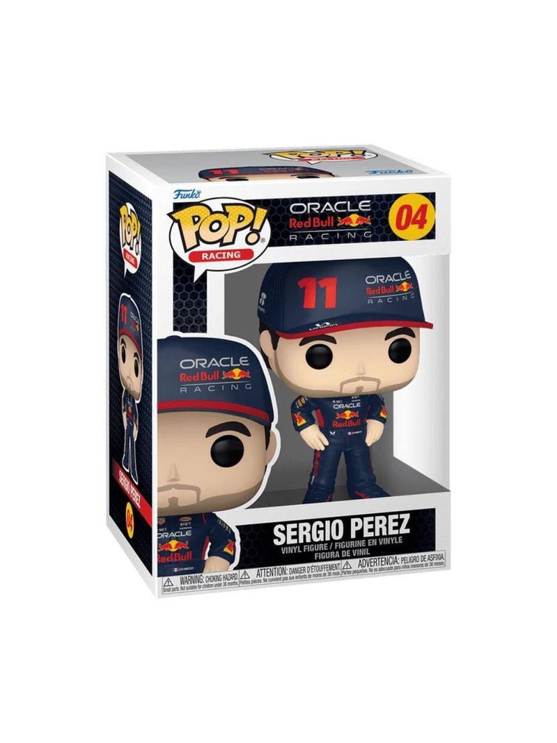 Boneco funko pop! racing oracle red bull - sergio perez