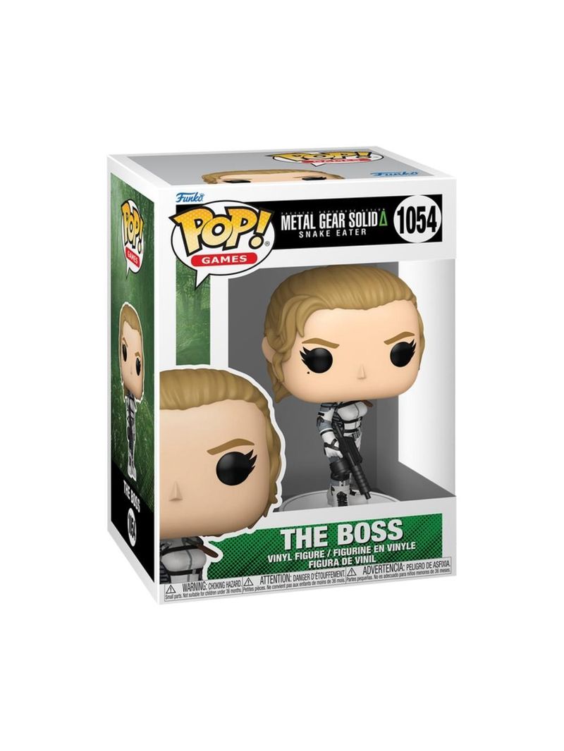 Boneco funko pop! metal gear solid - the boss
