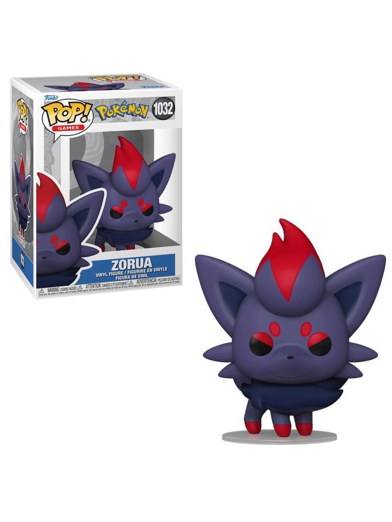Boneco funko pop! pokémon - zorua